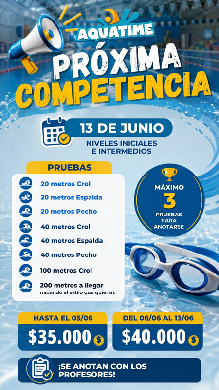 Próxima competencia